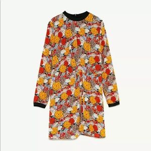 ZARA Flower Dress Size M